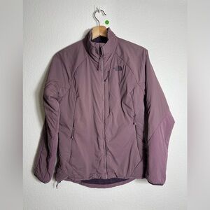 The north face hiking purple jacket M